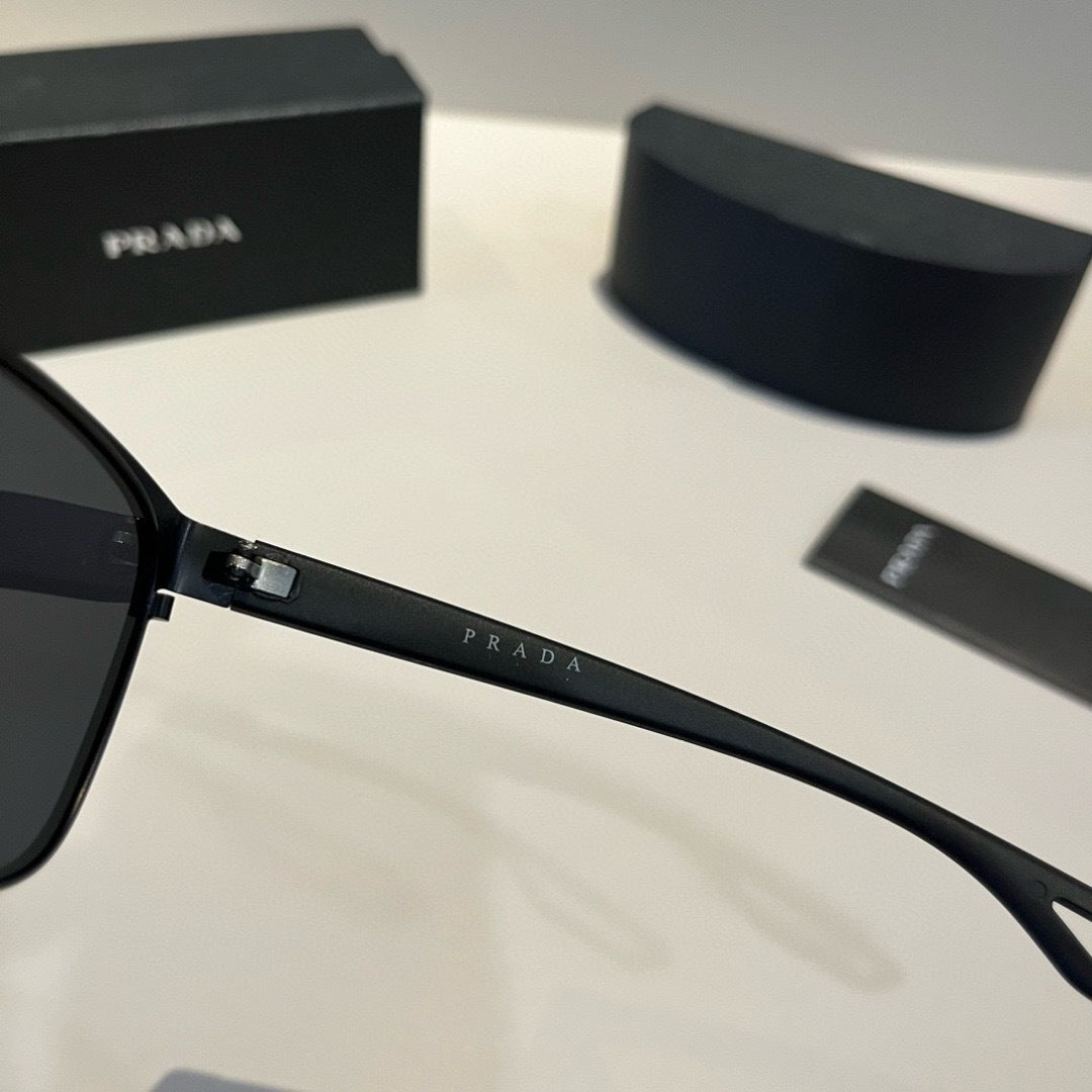 Prada Fashion Black Lens Sunglasses for Men - 432068 - detail image 9