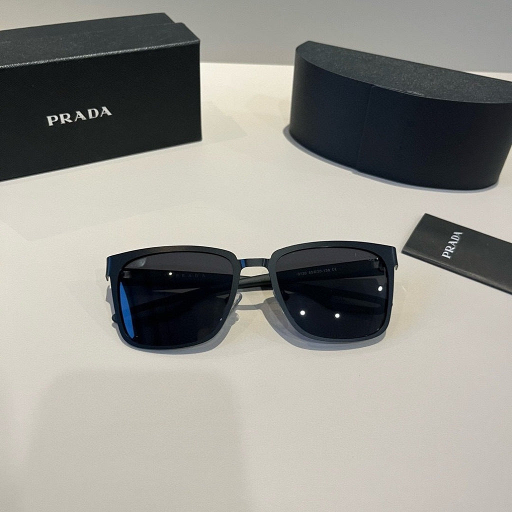 Prada Fashion Black Lens Sunglasses for Men - 432068 - detail image 6