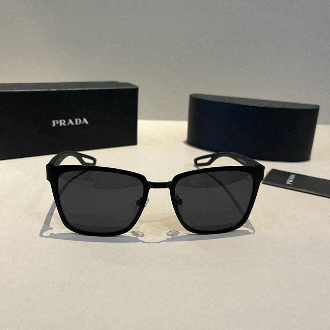 Prada Fashion Black Lens Sunglasses for Men - 432068 - detail image 2