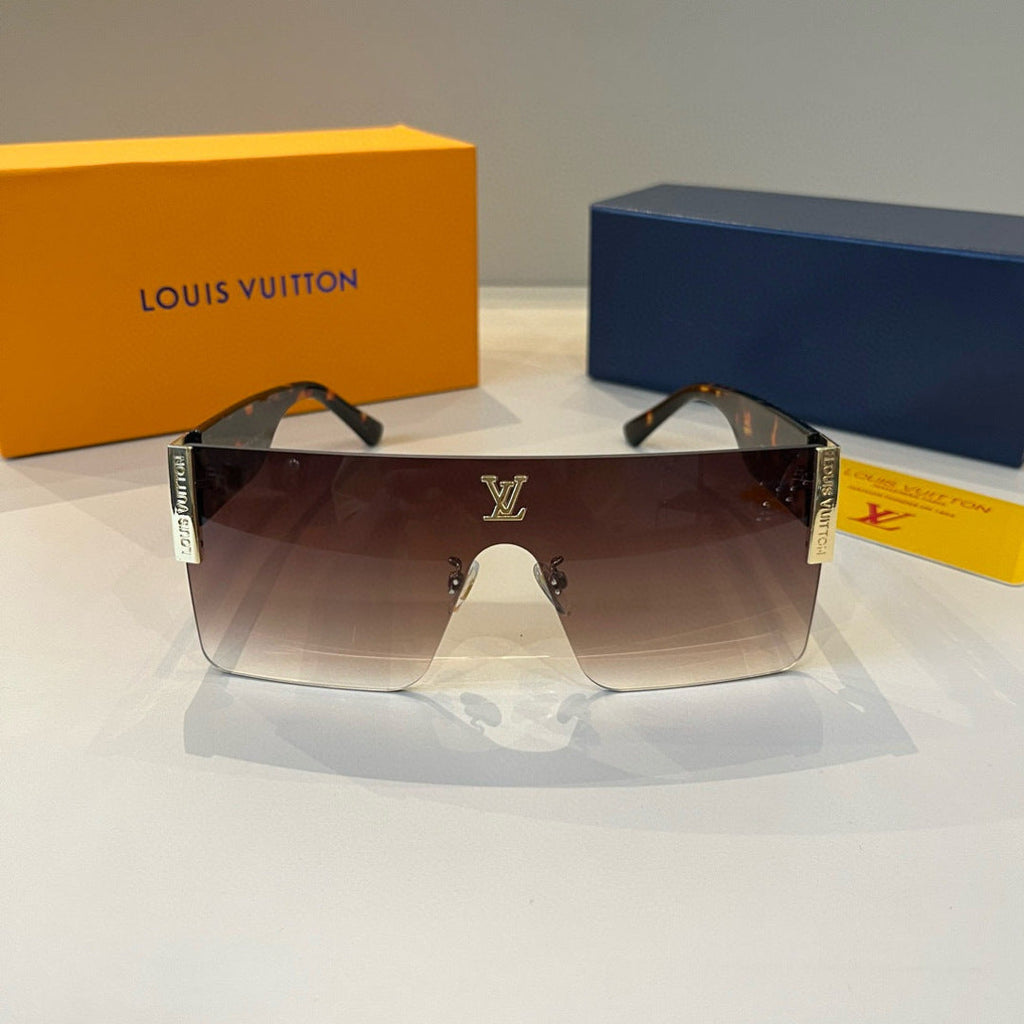 Louis Vuitton Metal Aviator Brown Lens Sunglasses for Men & Women - 431196 - detail image 2