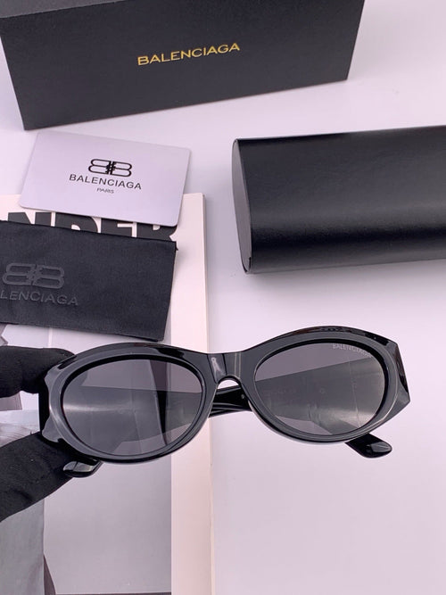 Balenciaga BL2992 Polarized Metal Fashion Black Lens Sunglasses - 432552 - detail image 2