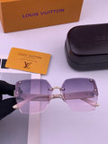Louis Vuitton L6519 Polarized Square Brown Lens Sunglasses for Men & - 448514