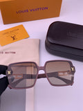 Louis Vuitton L77004 Oversized Purple Lens Sunglasses for Men & Women - 448492