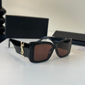 Saint Laurent Fashion Black Lens Sunglasses for Men & Women - 486930