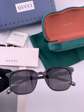 Gucci G0613 Polarized Square Black Lens Sunglasses for Women