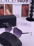 Prada Fashion Purple Lens Sunglasses for Men