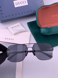 Gucci G711 Polarized Fashion Gold Lens Sunglasses for Men & Women