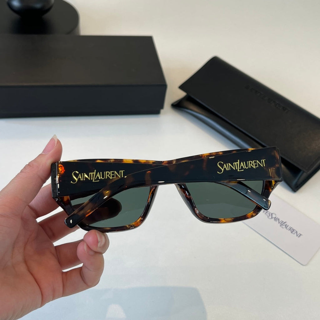 Saint Laurent Slim Black Lens Sunglasses for Men & Women - 486925 - detail image 6