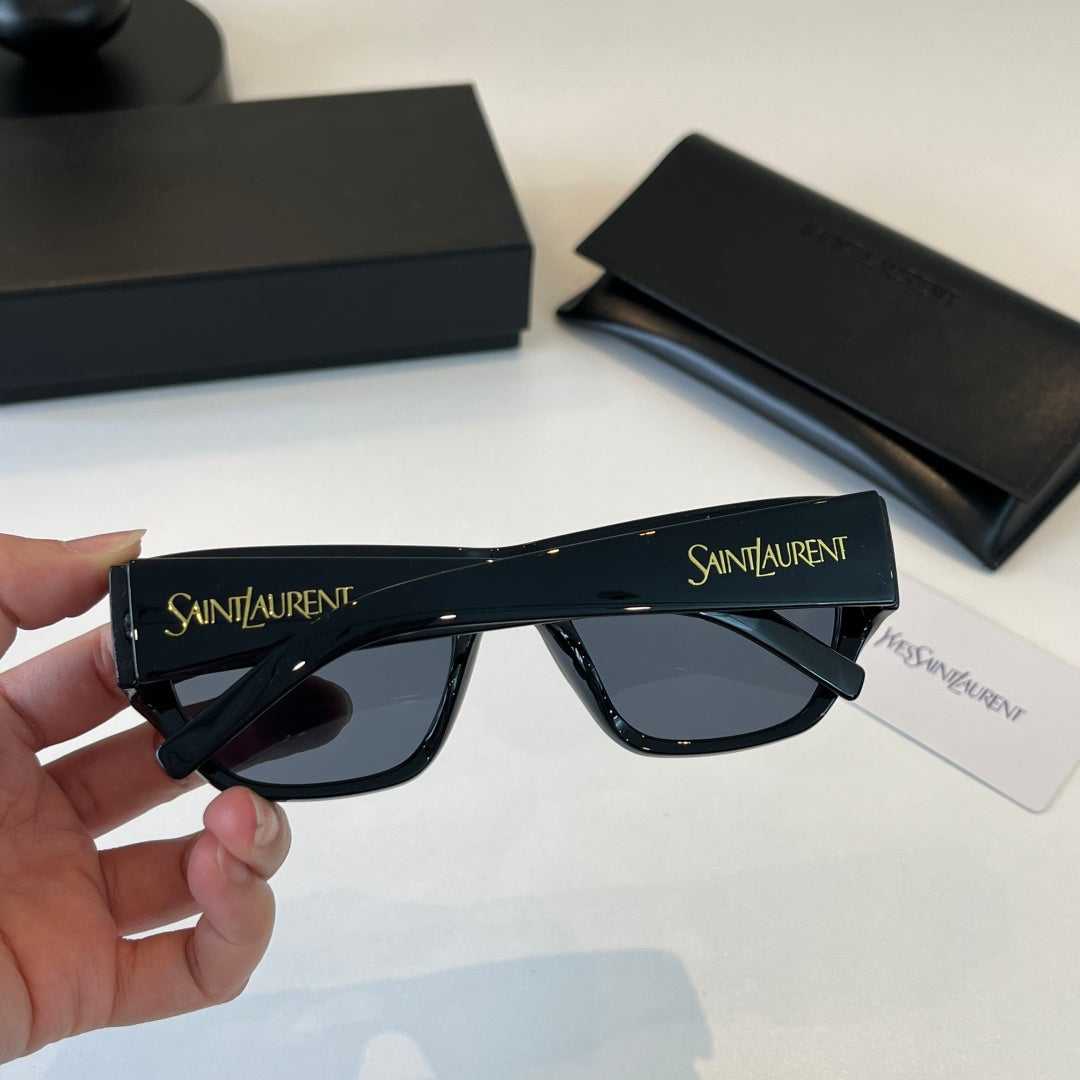 Saint Laurent Slim Black Lens Sunglasses for Men & Women - 486926 - detail image 7