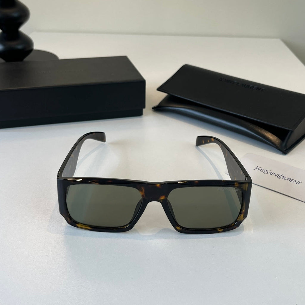 Saint Laurent Slim Black Lens Sunglasses for Men & Women - detail image 2