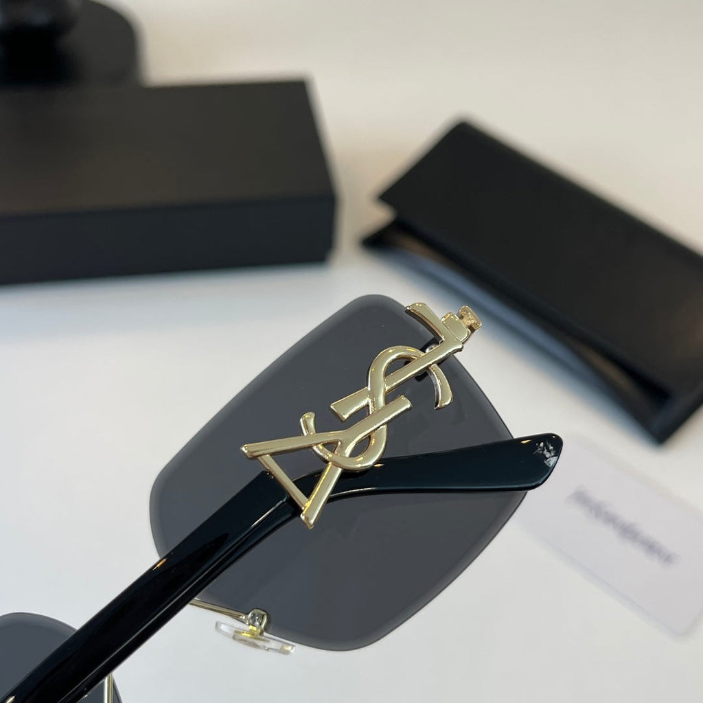 Saint Laurent Fashion Black Lens Sunglasses for Men & Women - 486921 - detail image 8