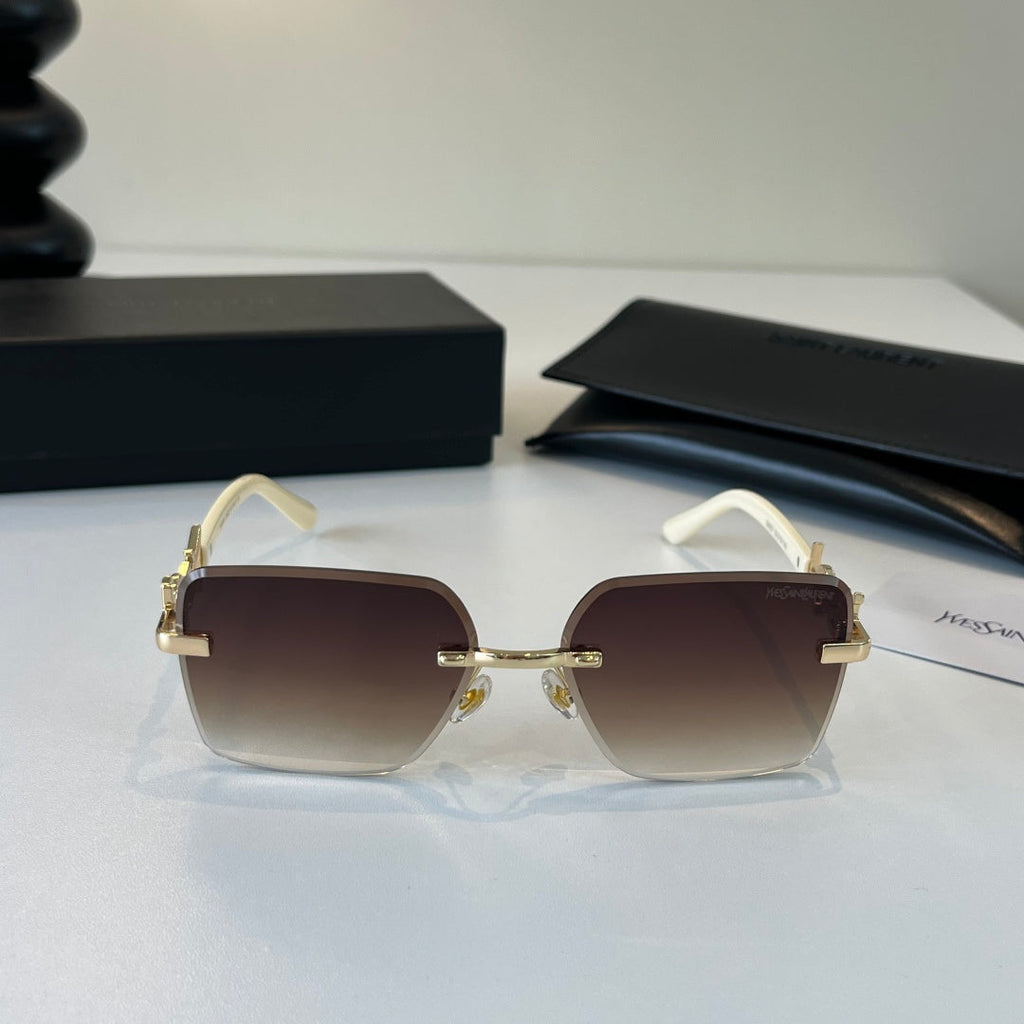 Saint Laurent Fashion Silver Lens Sunglasses for Men & Women - 486922 - detail image 2
