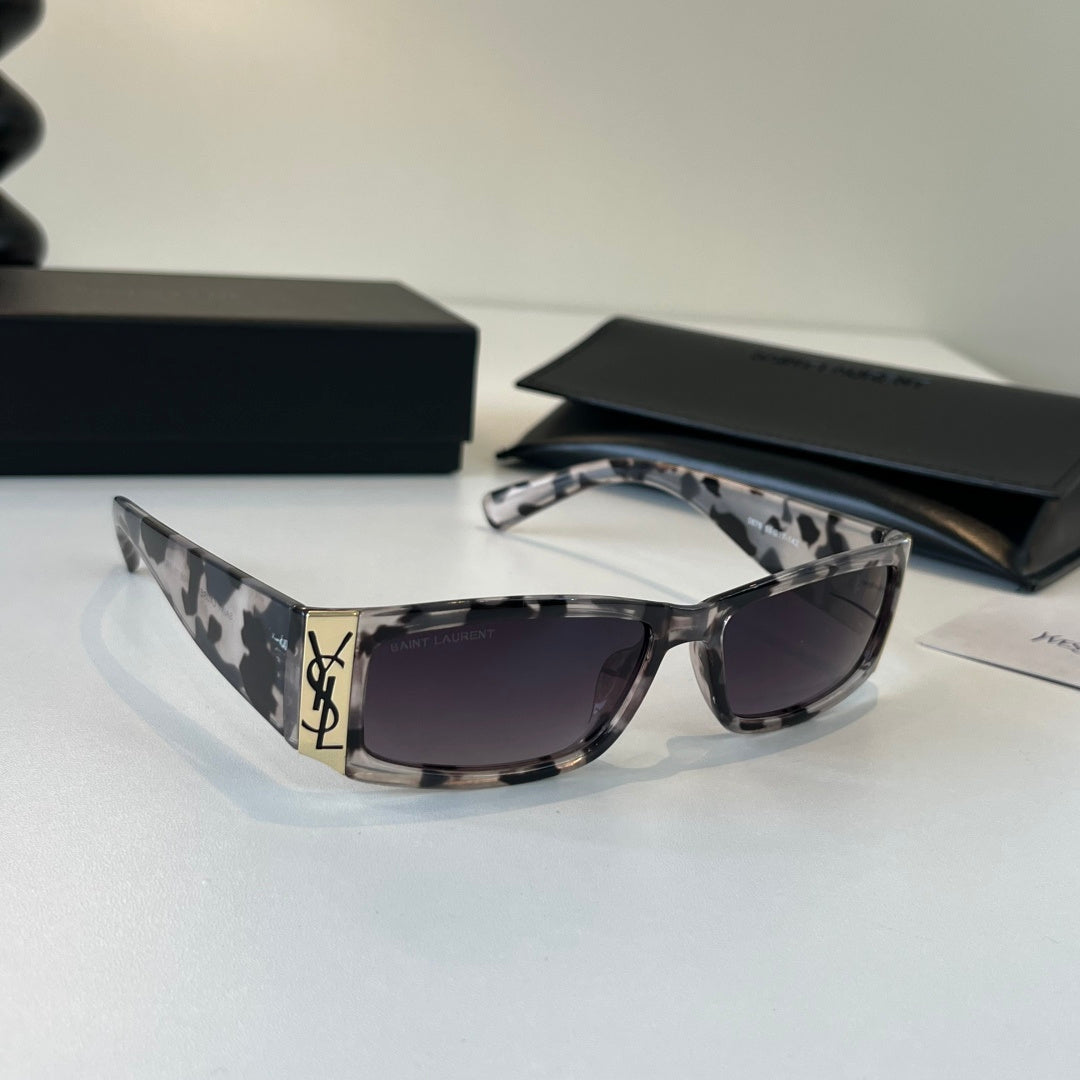 Saint Laurent Fashion Silver Lens Sunglasses for Men & Women