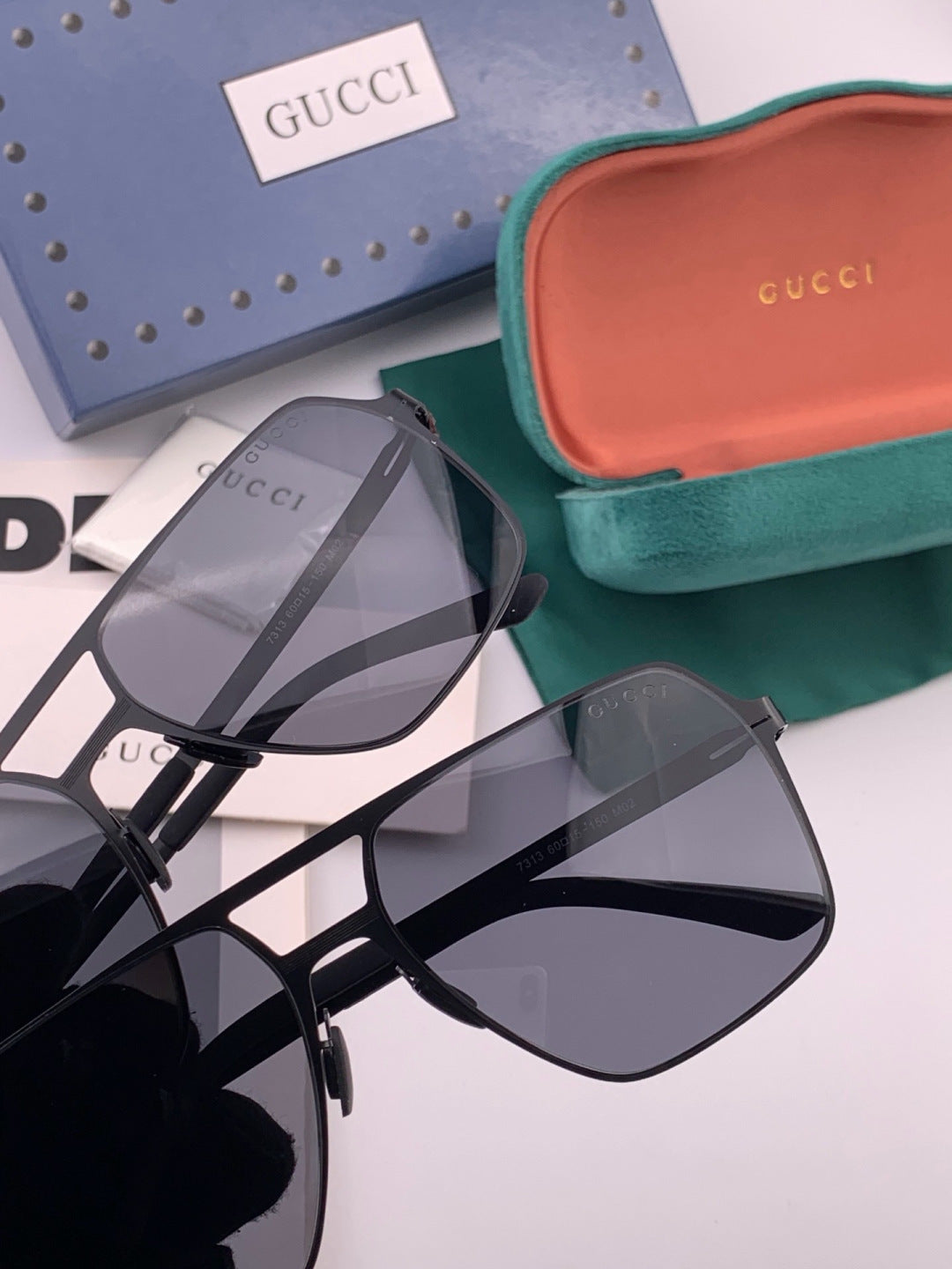 Gucci G3731 Fashion Orange Lens Sunglasses for Men & Women - detail image 4