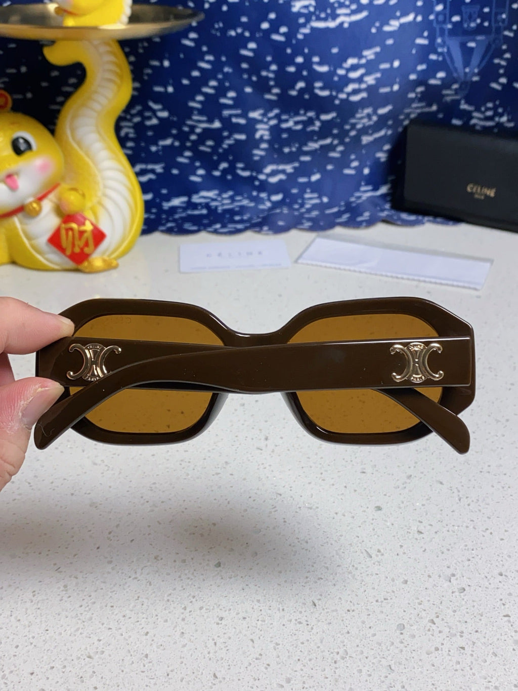 Celine Fashion Brown Lens Sunglasses for Women - 372029 - detail image 5