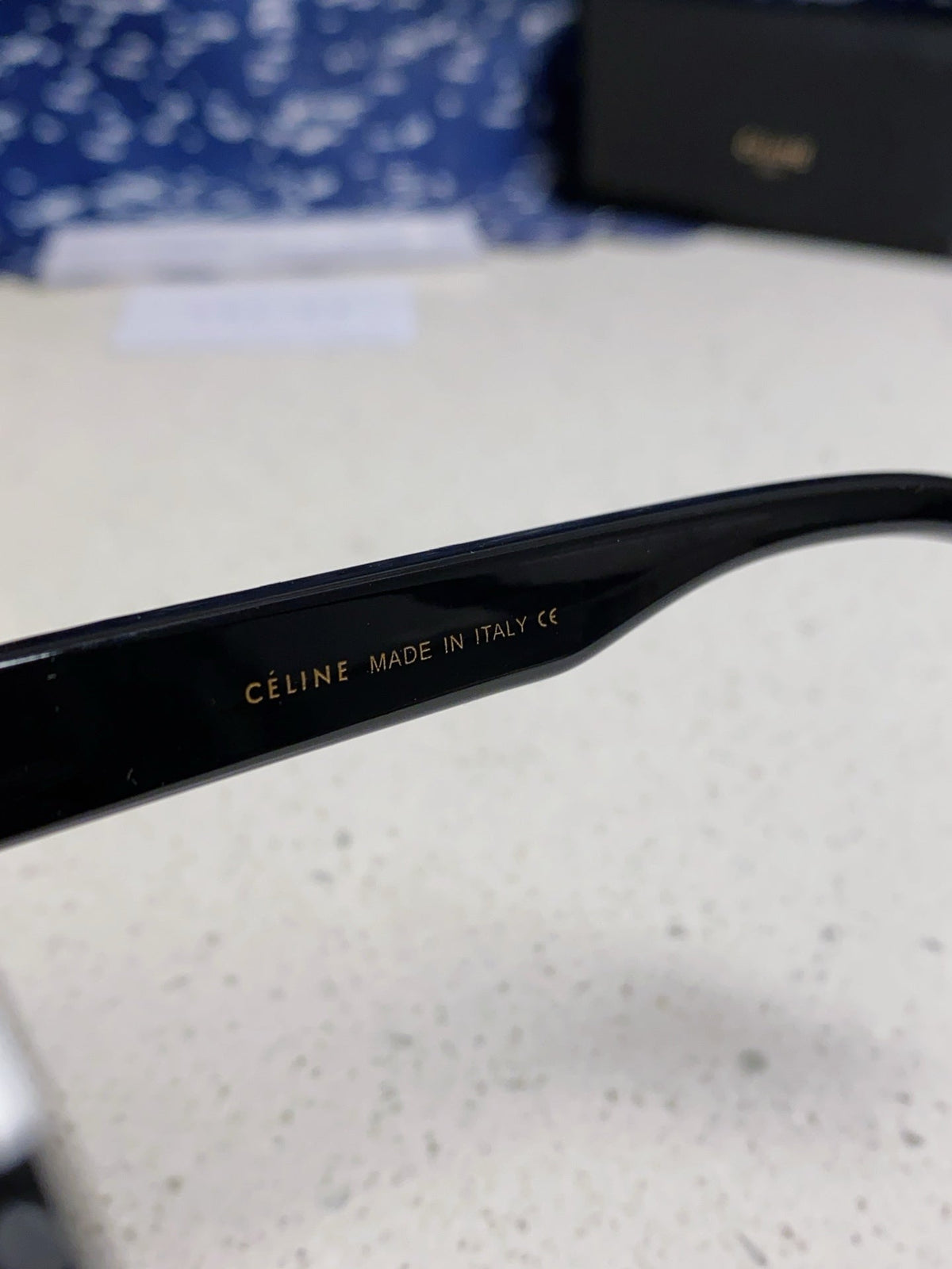 Celine Round Blue Lens Sunglasses for Men & Women - 398835 - detail image 8