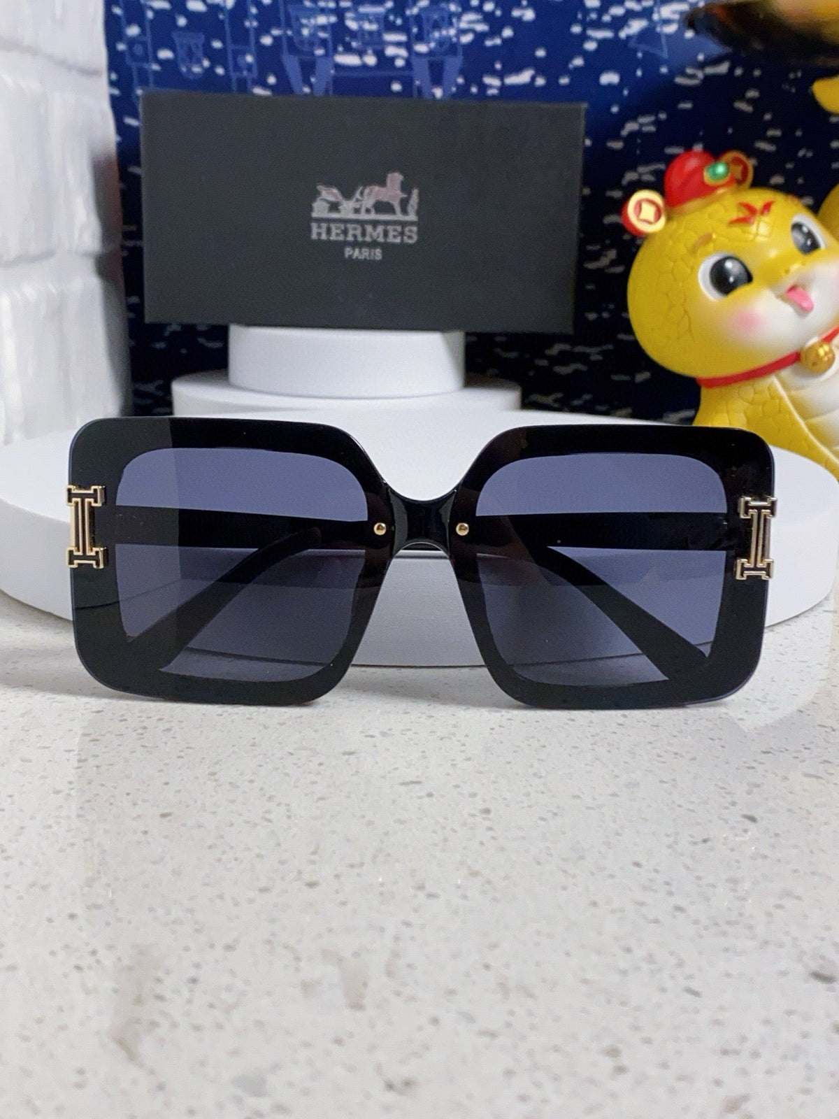 Hermès Square Gold Lens Sunglasses for Men & Women - 416510 - detail image 7