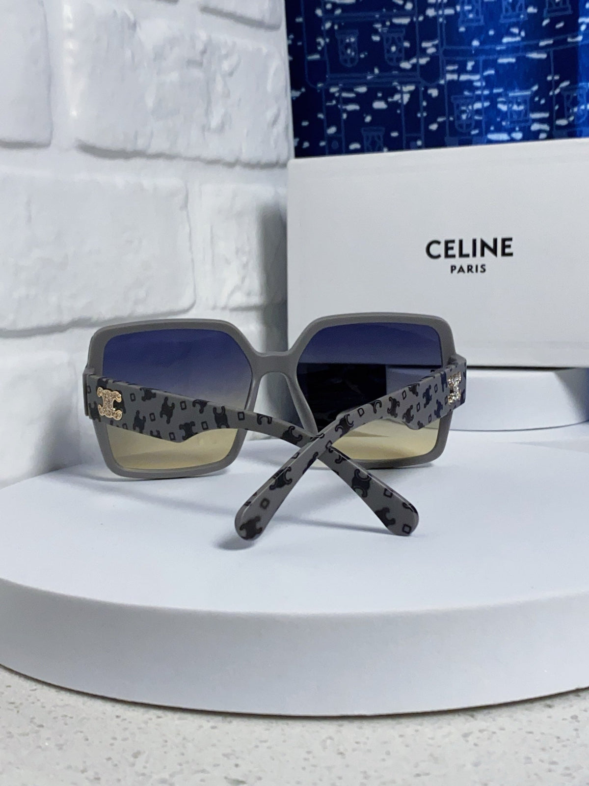 Celine Fashion Gray Lens Sunglasses for Men & Women - 465505 - detail image 3