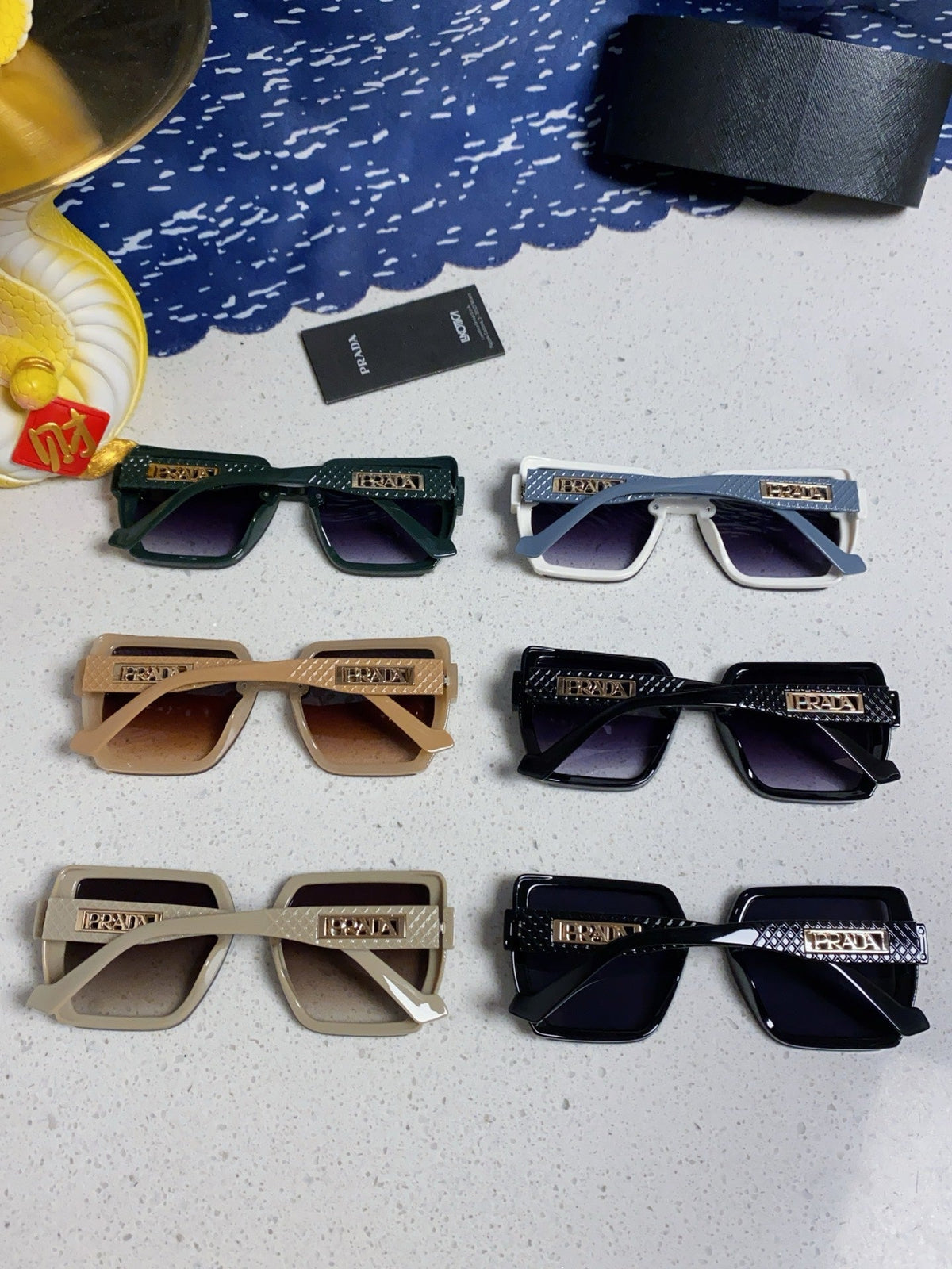 Prada Fashion Silver Lens Sunglasses for Men & Women - 465611 - detail image 11