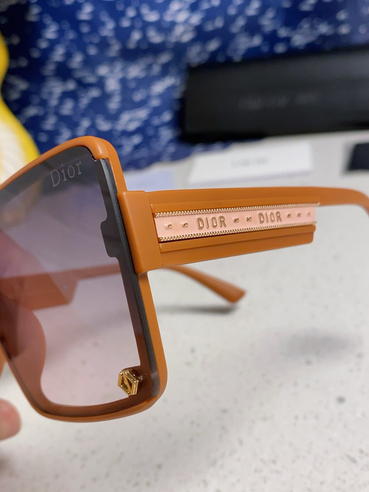 Dior Polarized Fashion Silver Lens Sunglasses for Women - 997972 - detail image 7