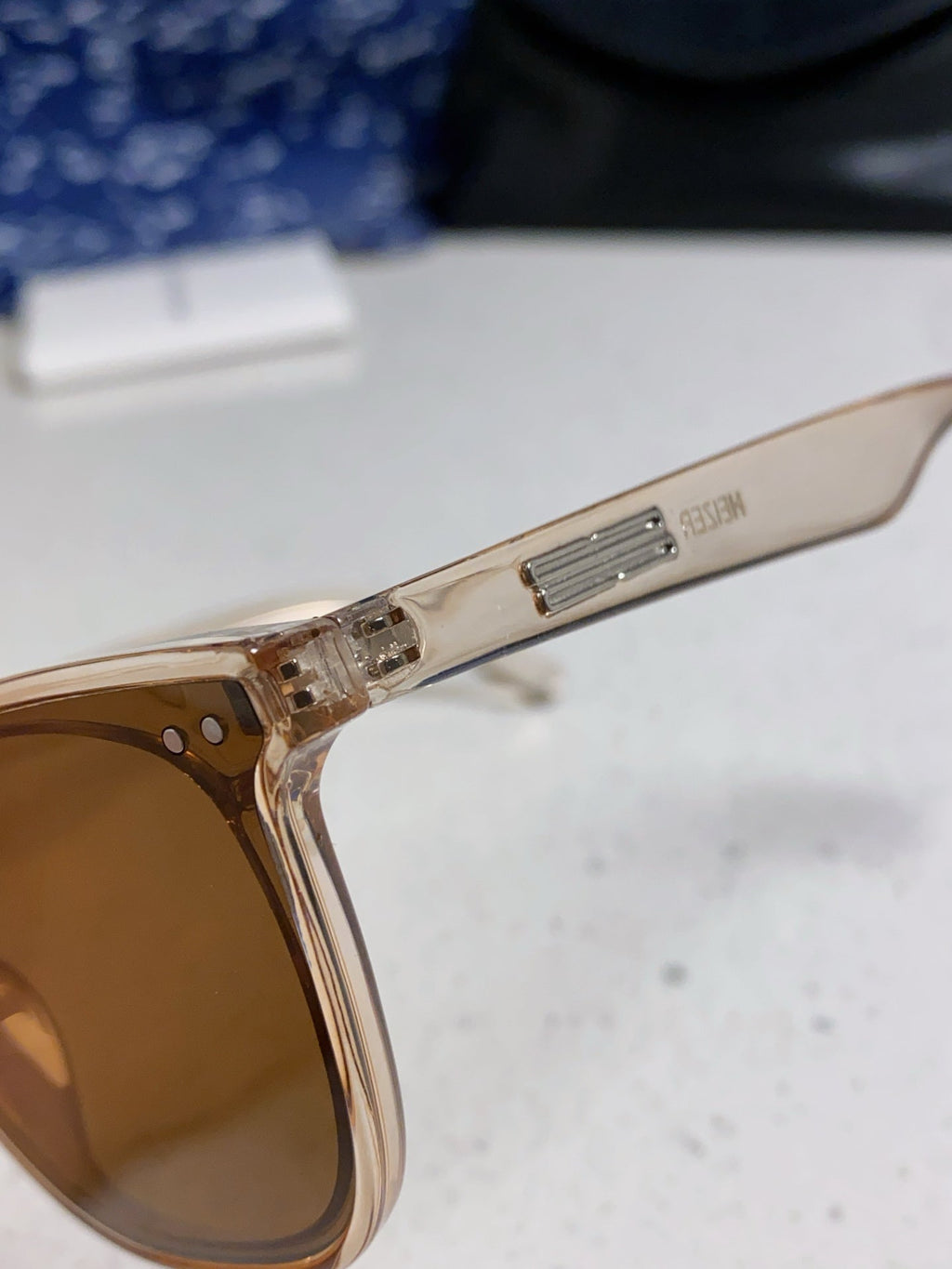 Gentle Monster HEIZER Square Brown Lens Sunglasses for Men & Women - 488001 - detail image 7