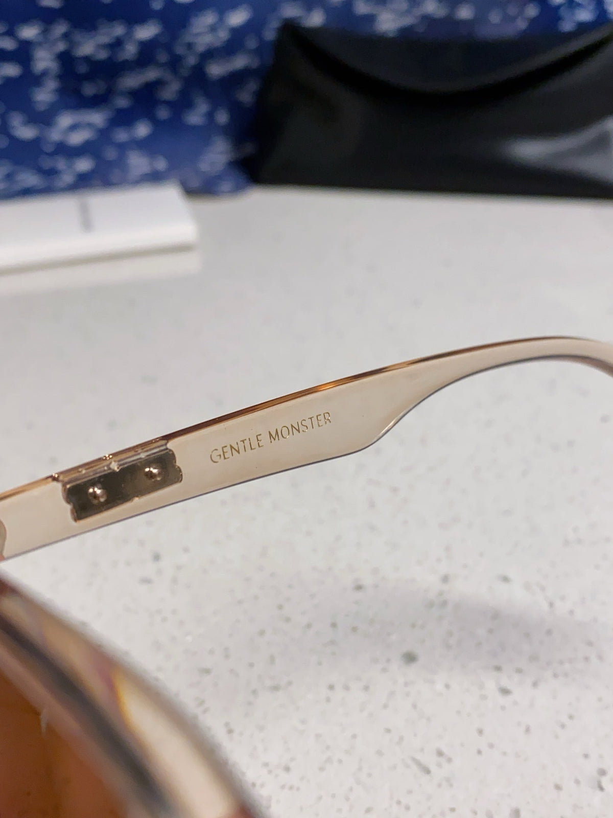 Gentle Monster HEIZER Square Brown Lens Sunglasses for Men & Women - 432933 - detail image 8