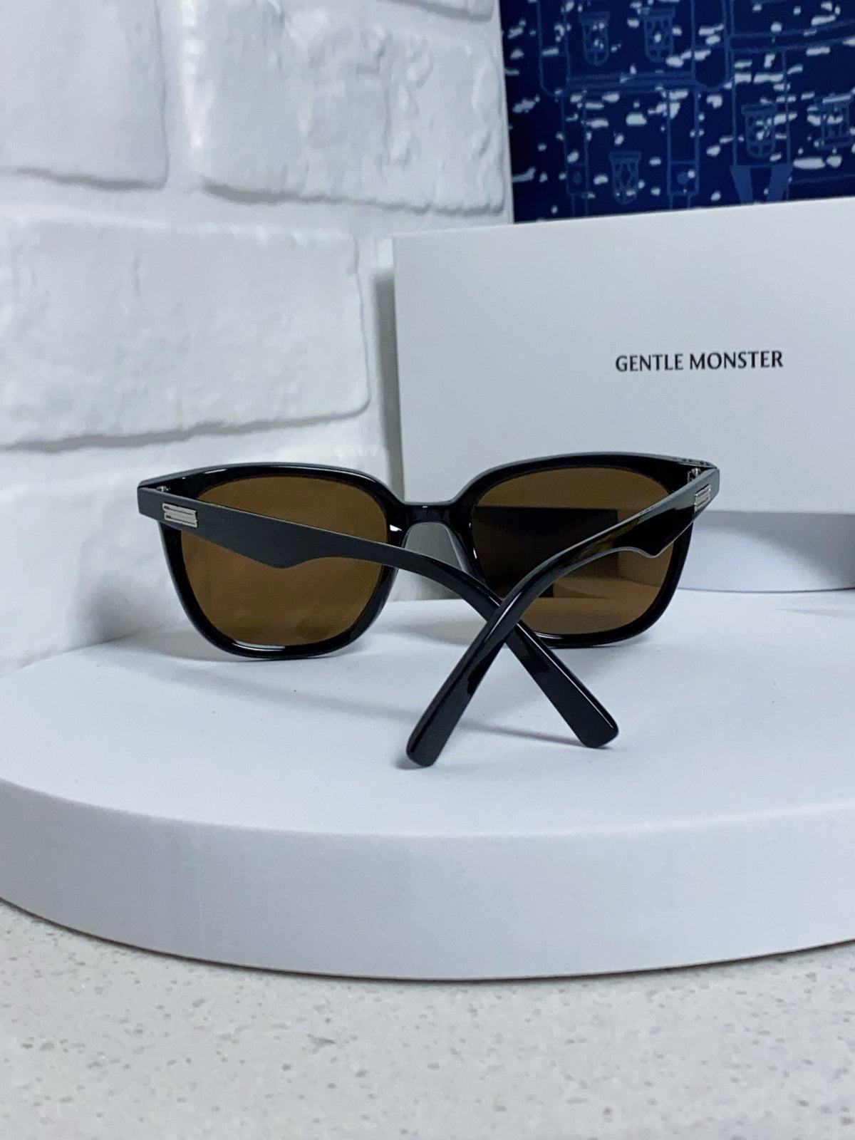 Gentle Monster HEIZER Square Brown Lens Sunglasses for Men & Women - 432936 - detail image 3