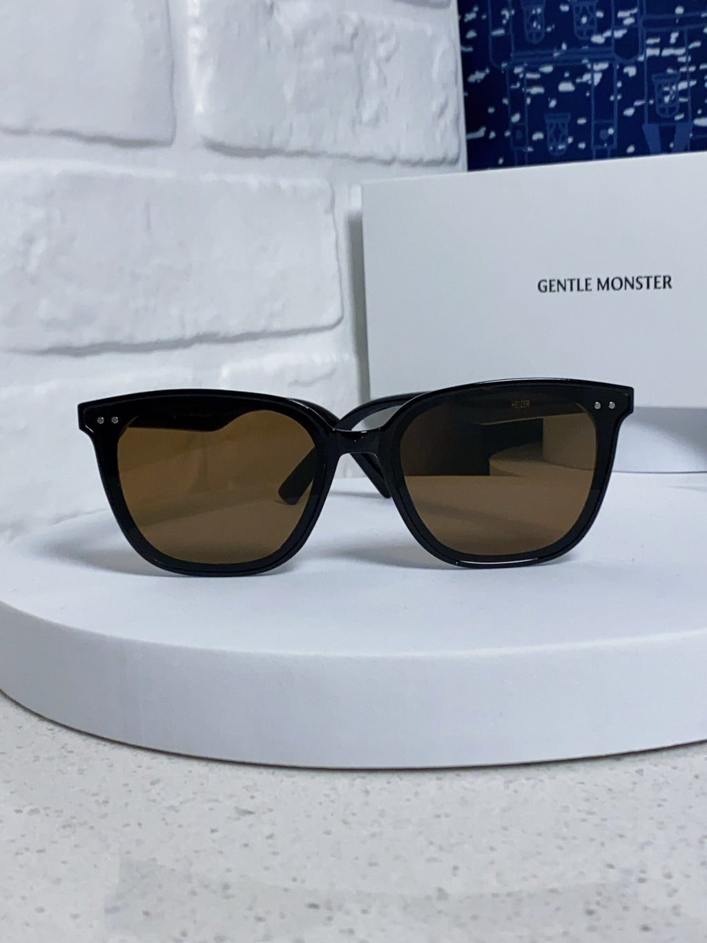 Gentle Monster HEIZER Square Brown Lens Sunglasses for Men & Women - 432936 - detail image 2