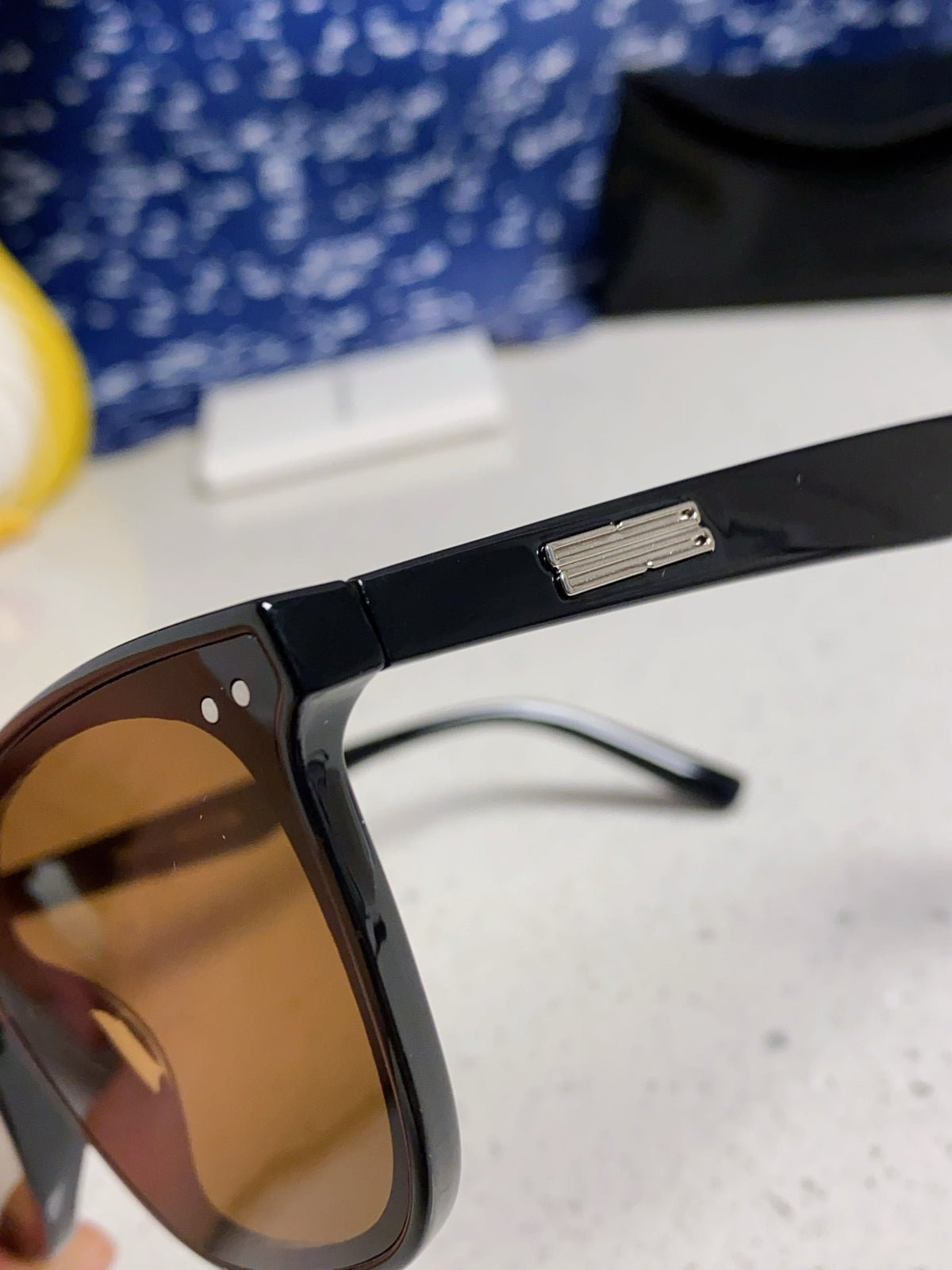 Gentle Monster HEIZER Square Brown Lens Sunglasses for Men & Women - 432936 - detail image 7
