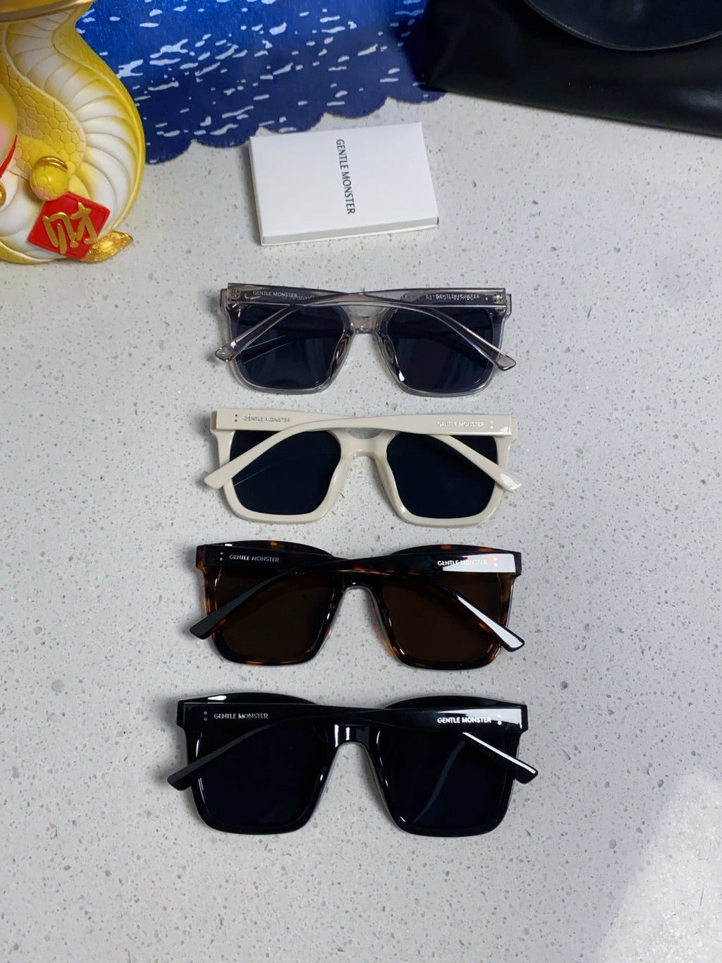 Gentle Monster DREAMER17 Oversized Blue Lens Sunglasses for Men & Wom - 358896 - detail image 11