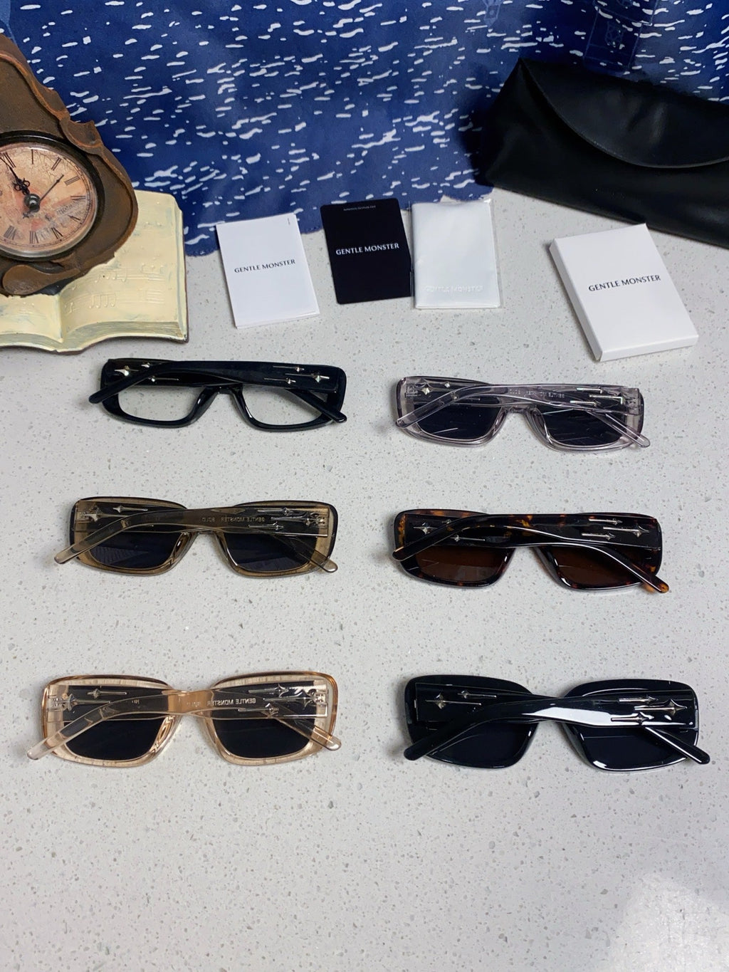 Gentle Monster ANTENA Square Gray Lens Sunglasses for Men & Women - 399374 - detail image 11