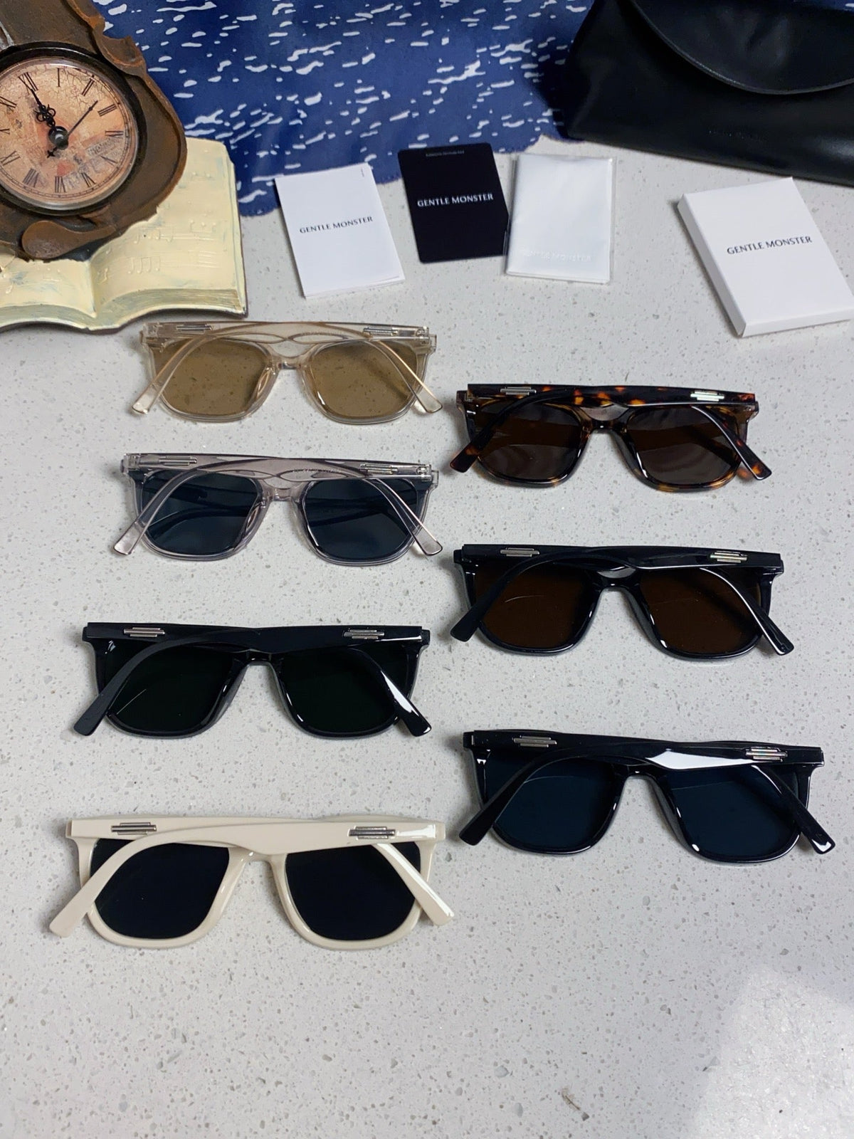 Gentle Monster LILIT Fashion Blue Lens Sunglasses for Men & Women - detail image 11