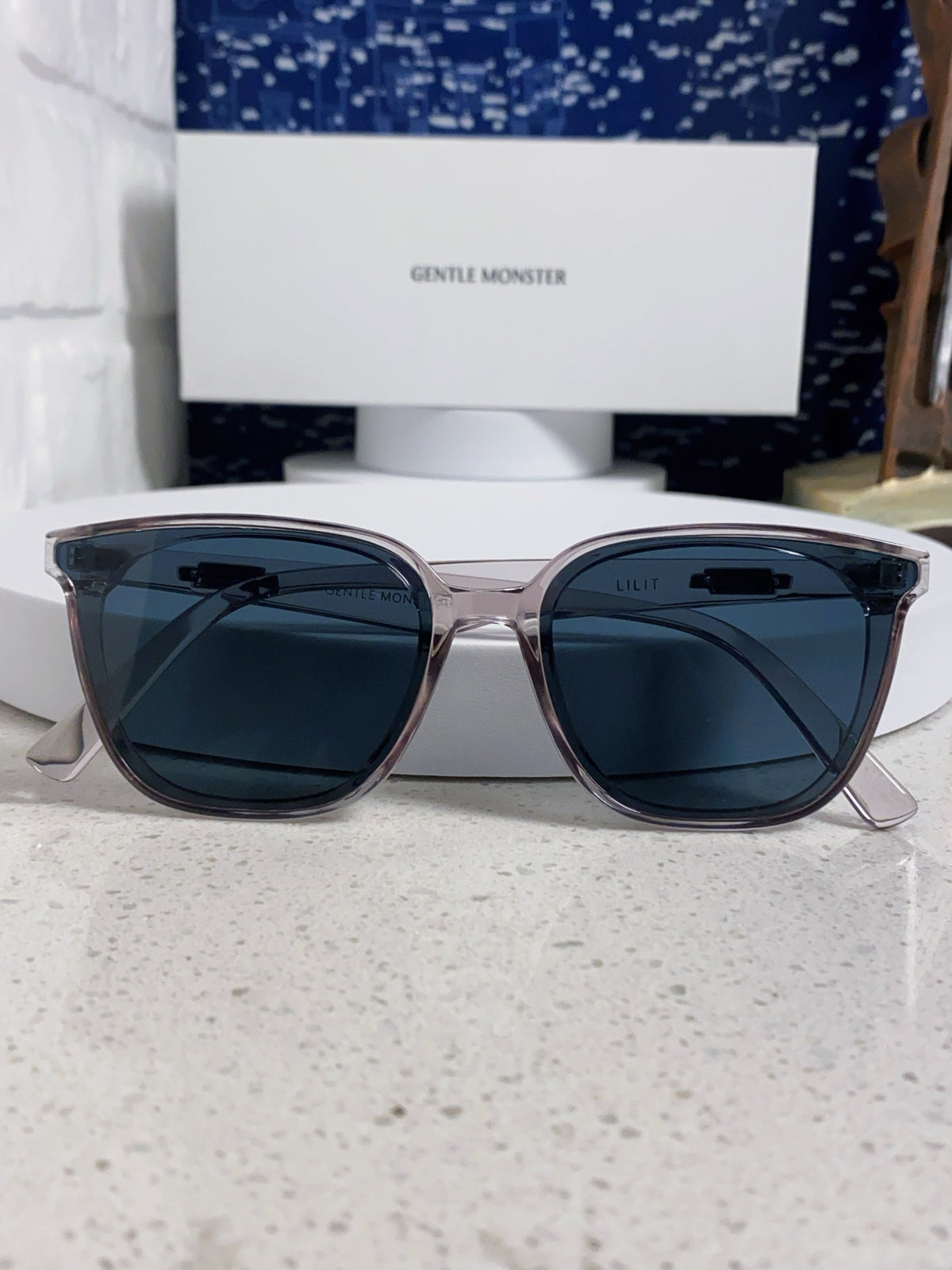 Gentle Monster LILIT Fashion Blue Lens Sunglasses for Men & Women - 399386 - detail image 9
