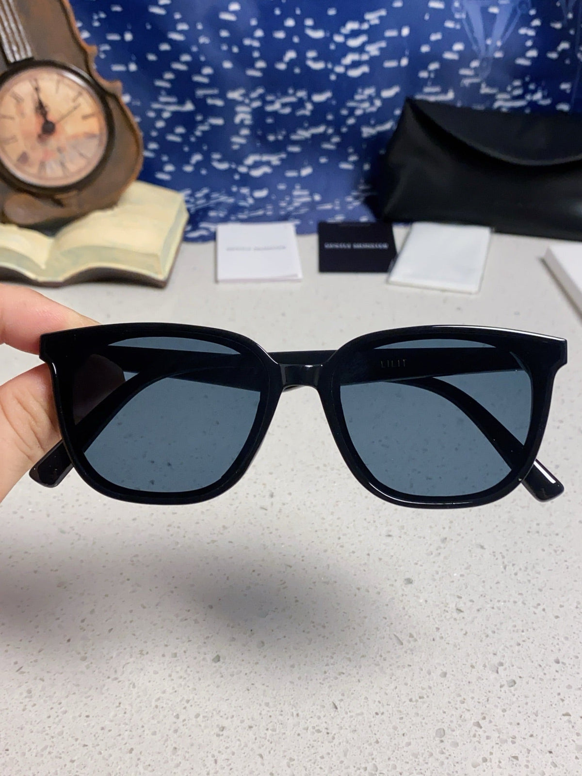 Gentle Monster LILIT Fashion Blue Lens Sunglasses for Men & Women - detail image 4