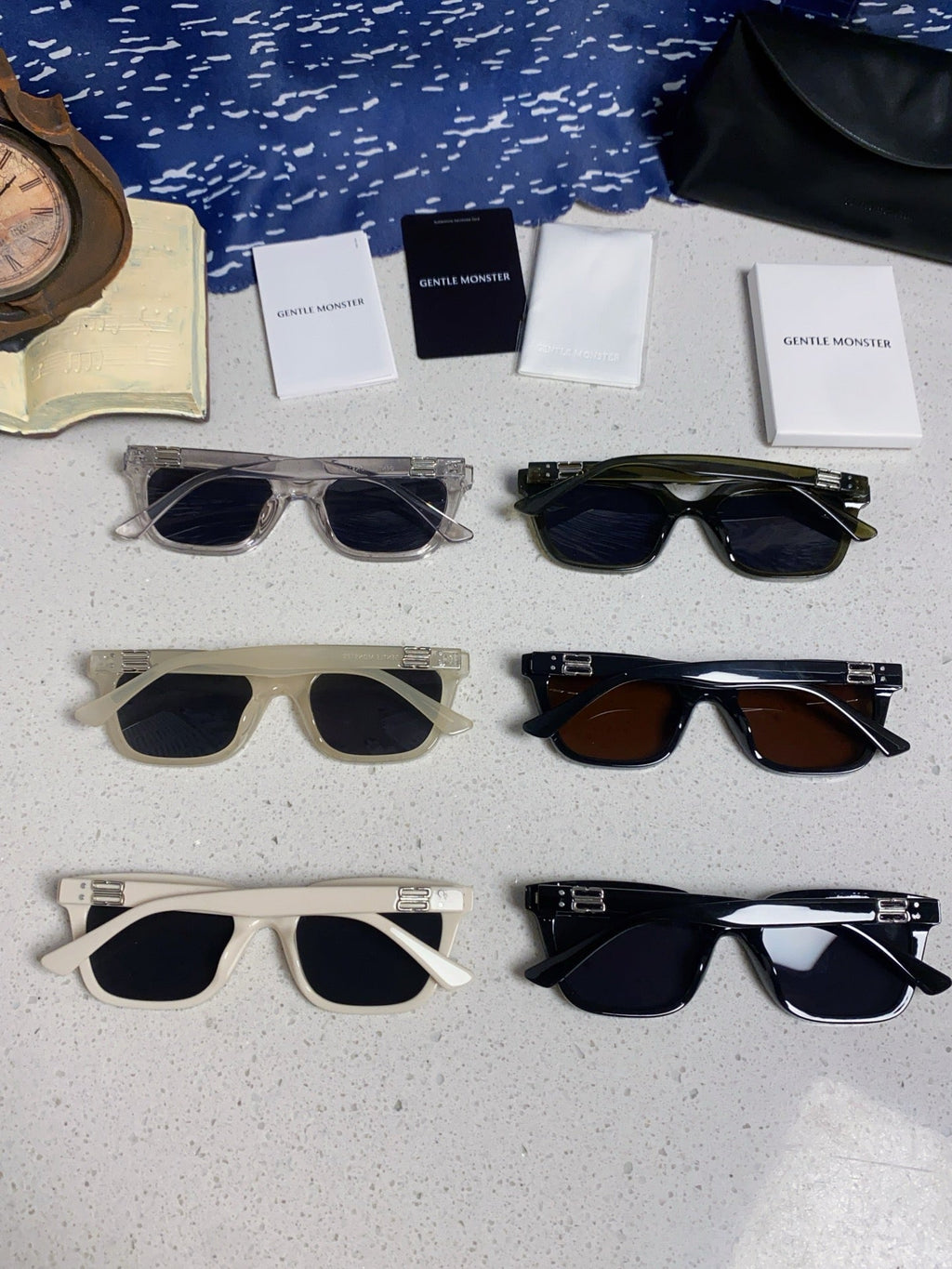 Gentle Monster MUSEE Fashion Gray Lens Sunglasses for Men & Women - detail image 12