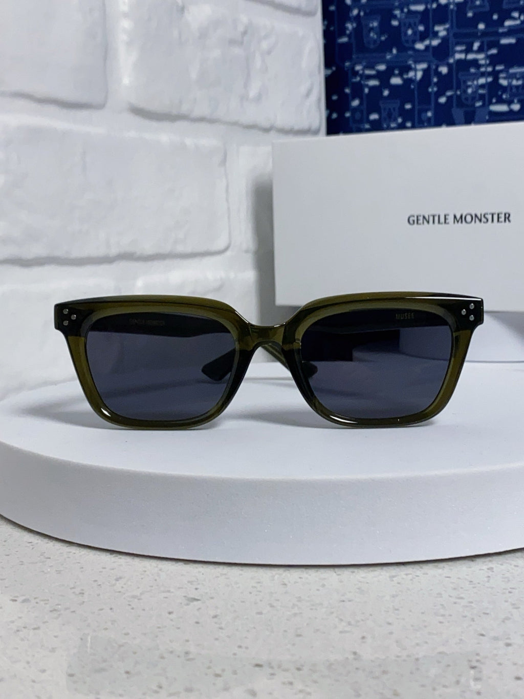 Gentle Monster MUSEE Fashion Brown Lens Sunglasses for Men & Women - detail image 3