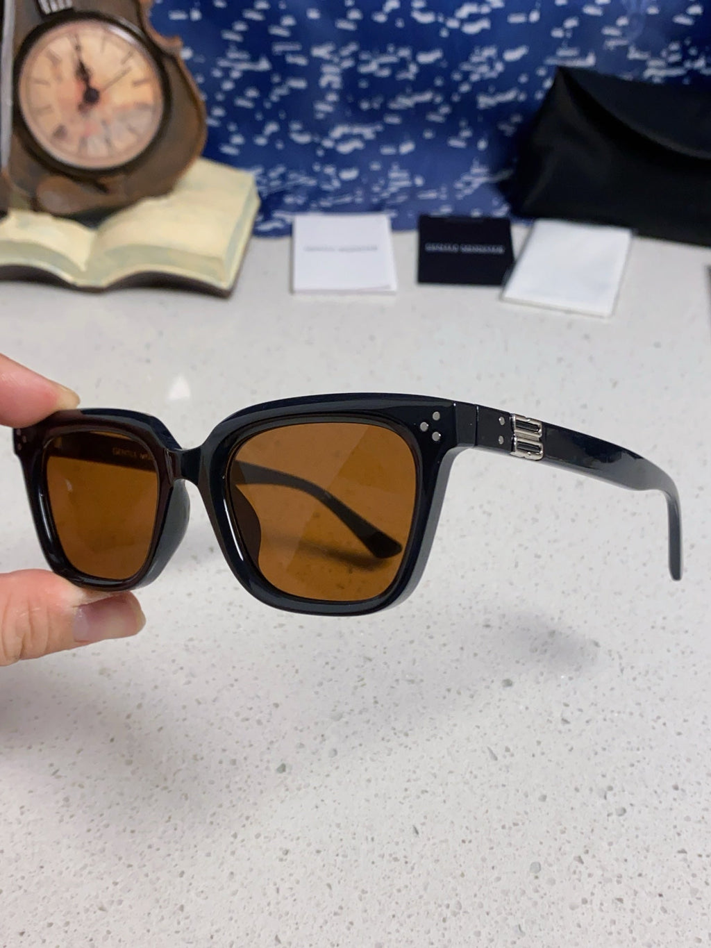 Gentle Monster MUSEE Fashion Orange Lens Sunglasses for Men & Women - detail image 7