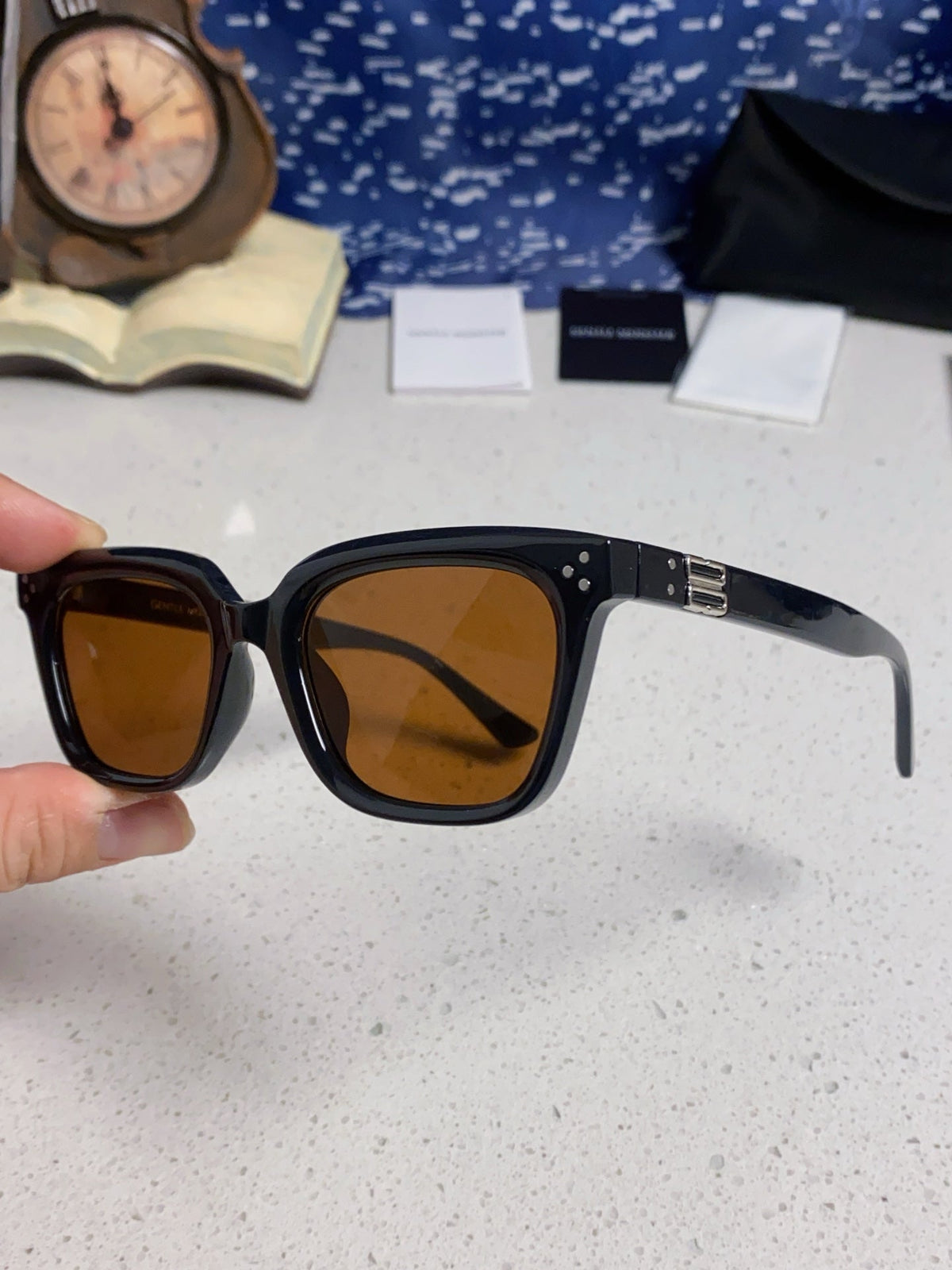 Gentle Monster MUSEE Fashion Orange Lens Sunglasses for Men & Women - detail image 7