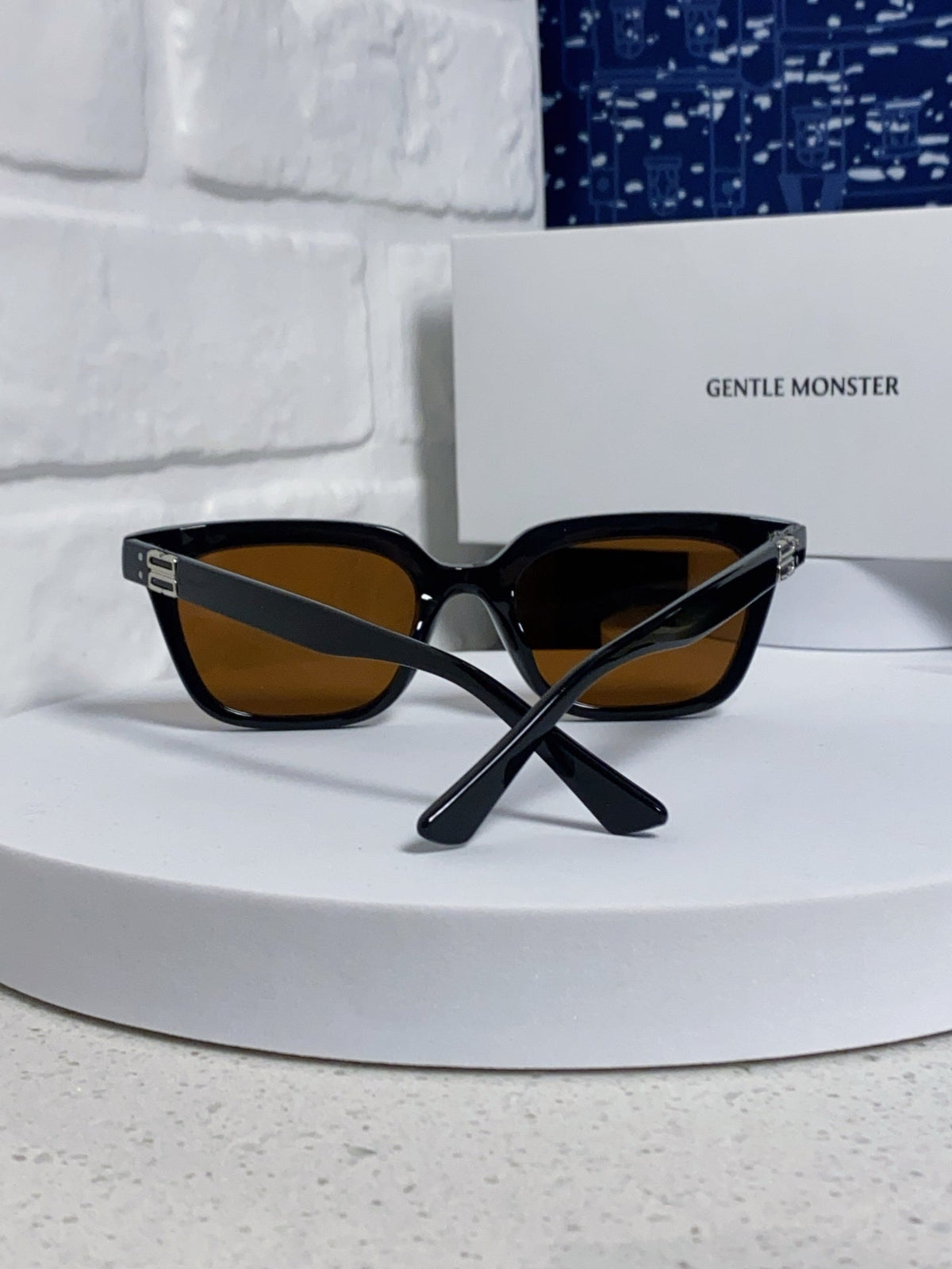 Gentle Monster MUSEE Fashion Orange Lens Sunglasses for Men & Women - detail image 4