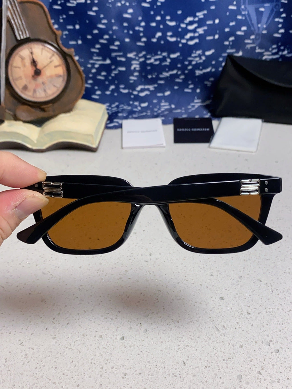 Gentle Monster MUSEE Fashion Orange Lens Sunglasses for Men & Women - detail image 6