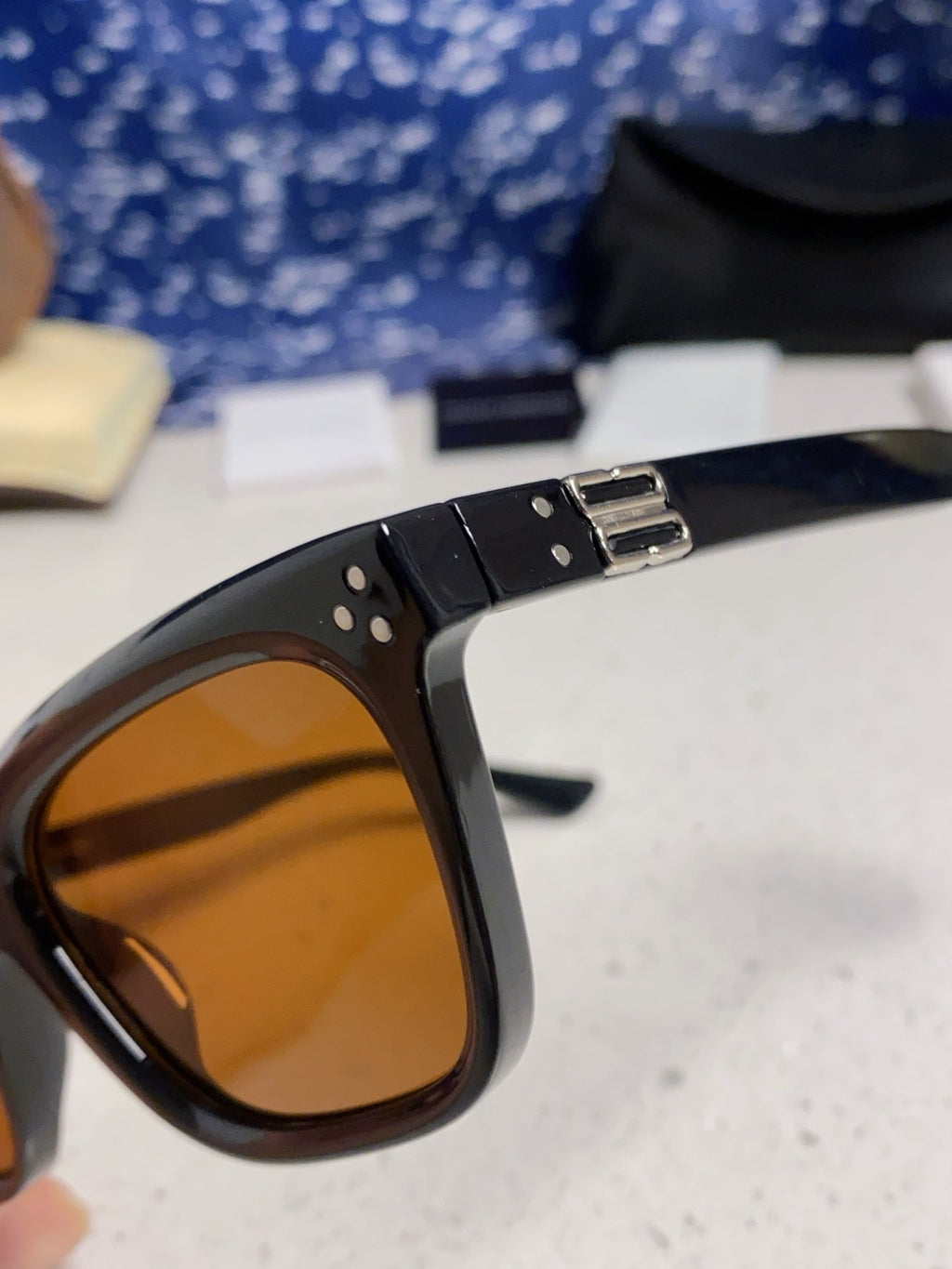 Gentle Monster MUSEE Fashion Orange Lens Sunglasses for Men & Women - detail image 8
