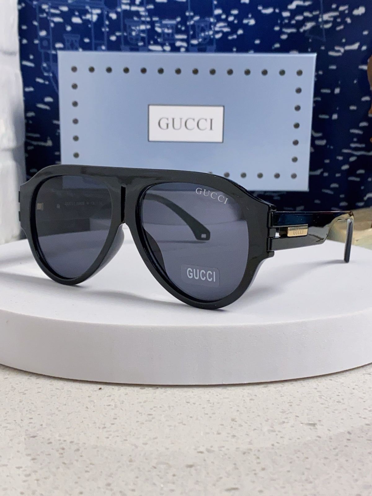 Gucci Aviator Silver Lens Sunglasses for Men & Women - 158269