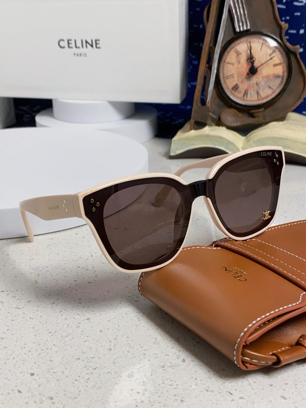 Celine Square Gray Lens Sunglasses for Men & Women - 398871 - detail image 10