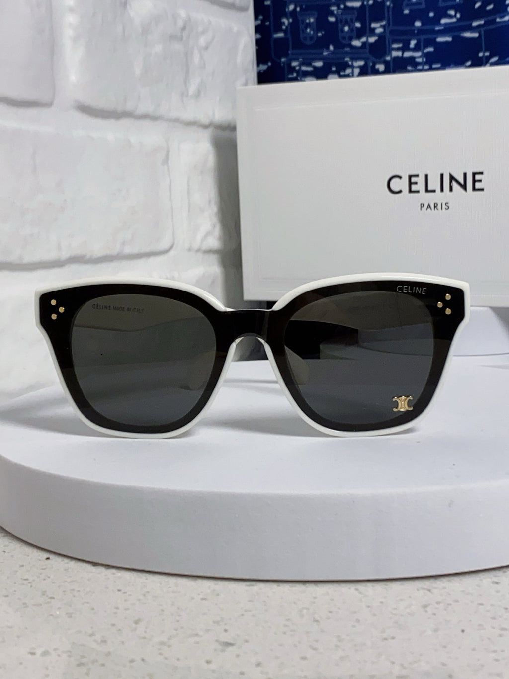 Celine Square Gray Lens Sunglasses for Men & Women - 432019 - detail image 2
