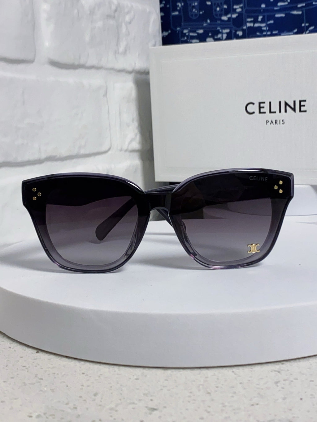 Celine Square Gray Lens Sunglasses for Men & Women - 398873 - detail image 2