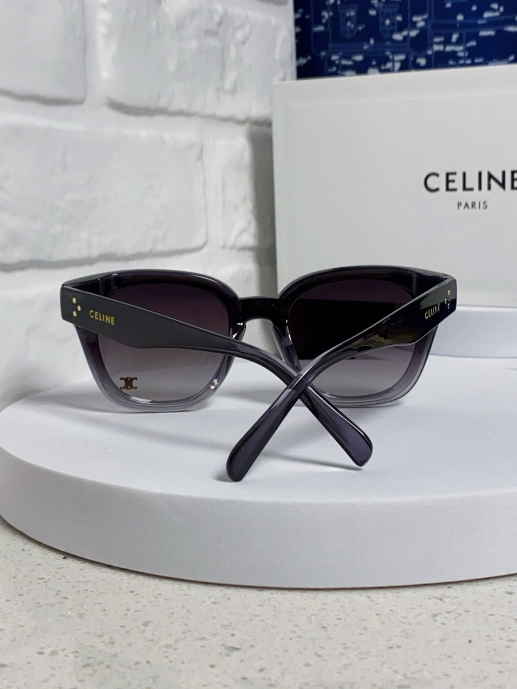 Celine Square Gray Lens Sunglasses for Men & Women - 398873 - detail image 3