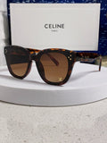 Celine Square Brown Lens Sunglasses for Men & Women - 158431