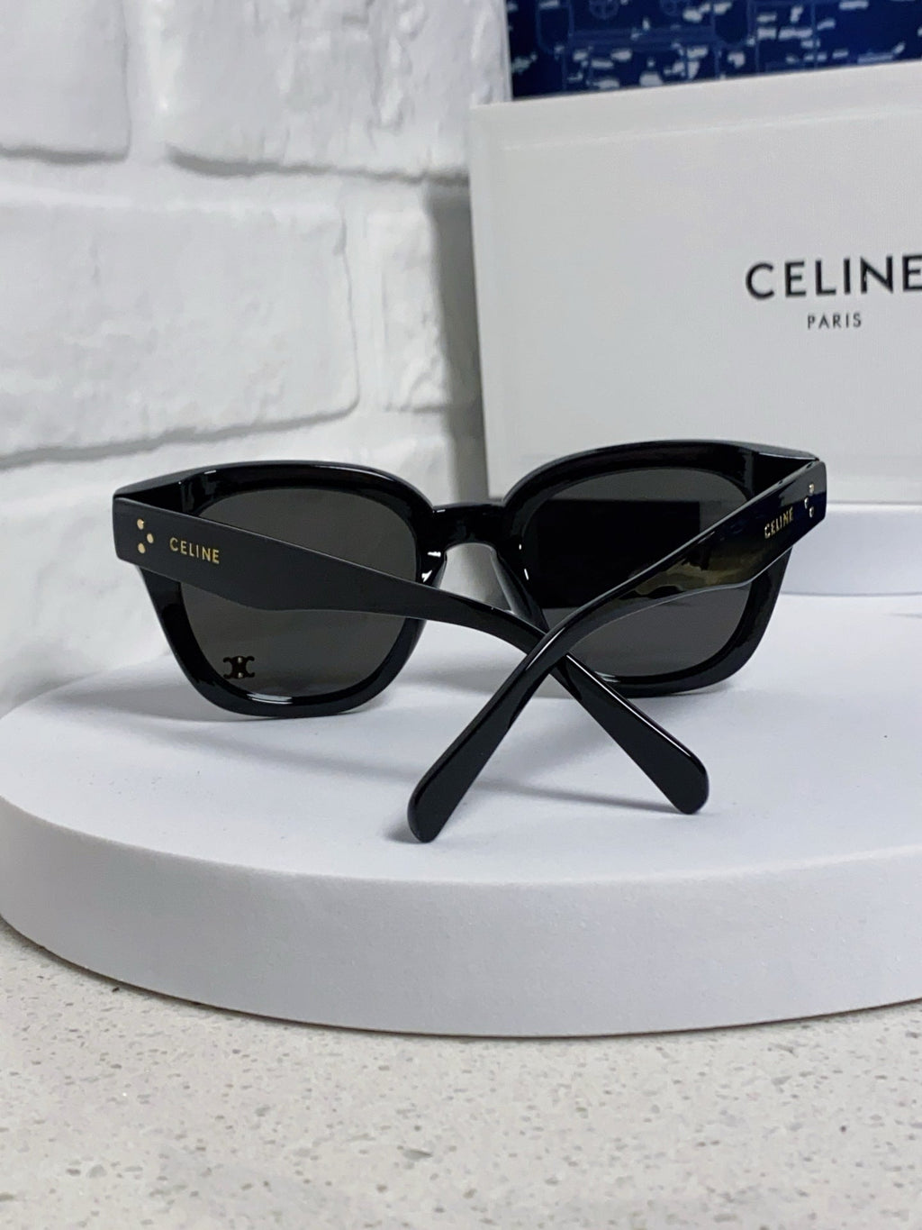 Celine Square Gray Lens Sunglasses for Men & Women - 158432 - detail image 3