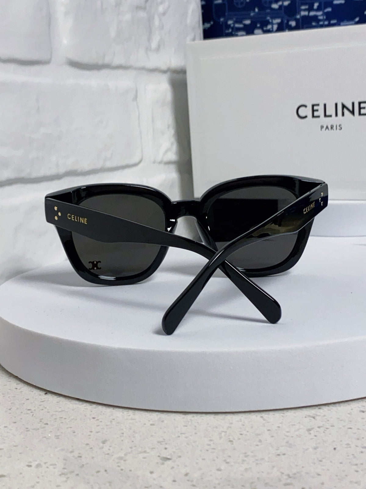 Celine Square Gray Lens Sunglasses for Men & Women - 158432 - detail image 3