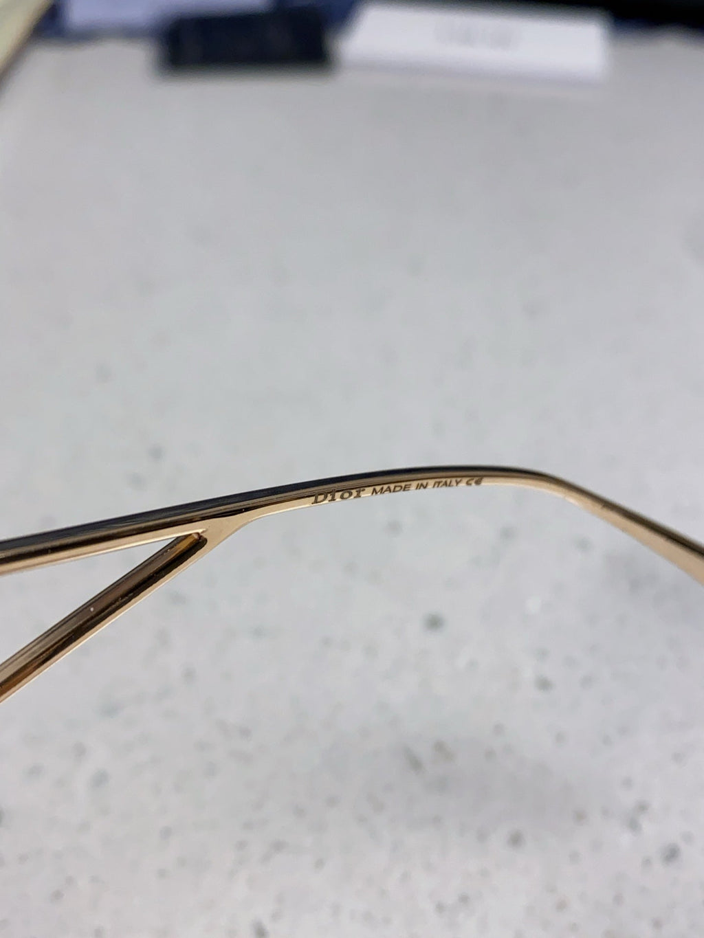 Dior 30MONTAIGNE Lightweight Rimless Gray Lens Sunglasses for Men & W - 867125 - detail image 8